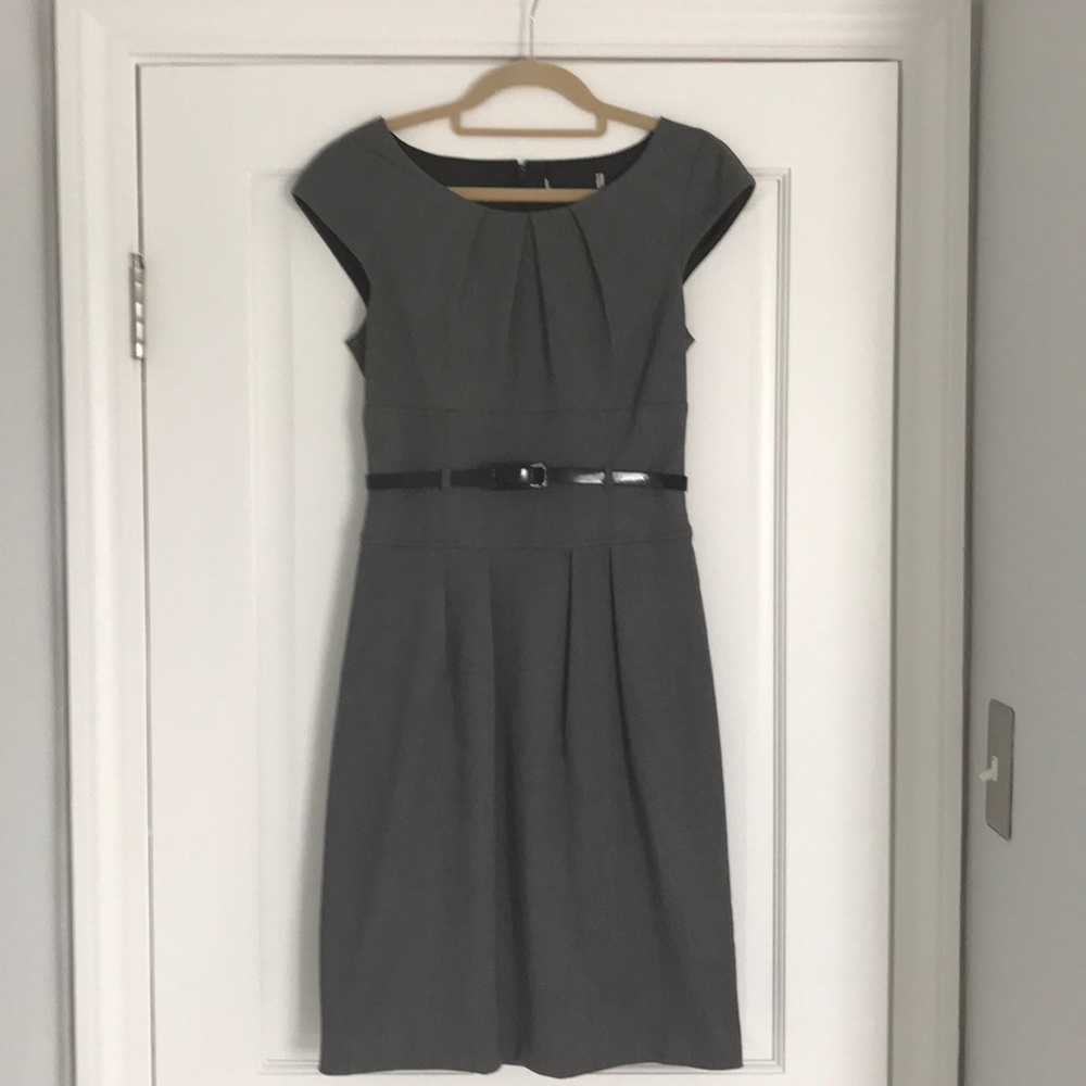 White House Black Market Pencil Dress & Belt